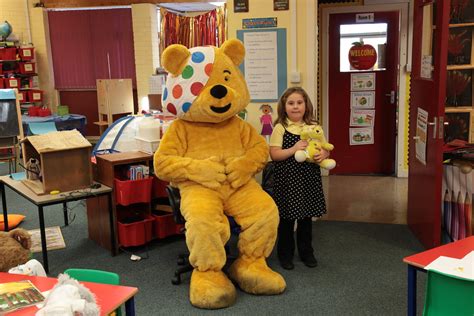 Pudsey Bear At Stoneyburn Primary School Pudsey Bear At St Flickr