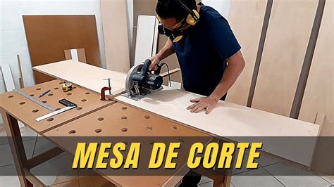 Bancada De Trabalho Mesa De Corte Como Fazer O Projeto Youtube