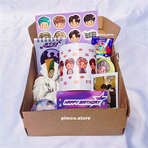 Jual Bts Gift Box Hampers Bts Kpop Hampers Bts For Birthday Untuk