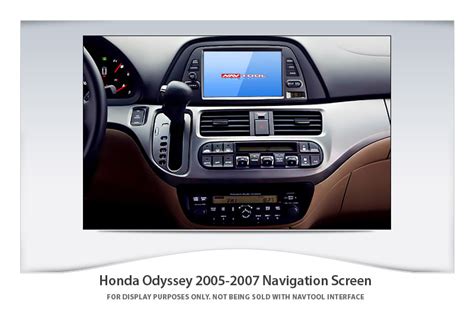 HONDA ODYSSEY 2005 2007 NAVIGATION VIDEO INTERFACE With BUILT IN HD