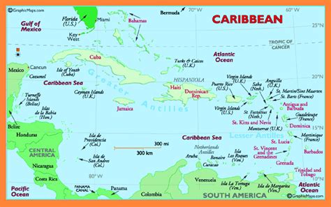 Map Of The Caribbean 16 Download Scientific Diagram