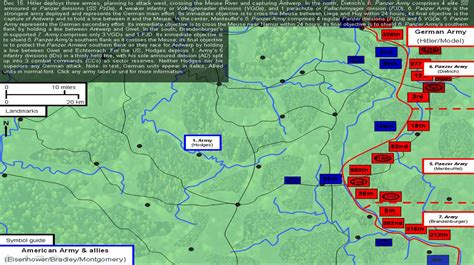 Battle Of The Bulge Map