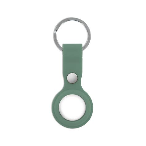 Protection En Silicone Avec Attache Porte Cl Pour Airtag Vert