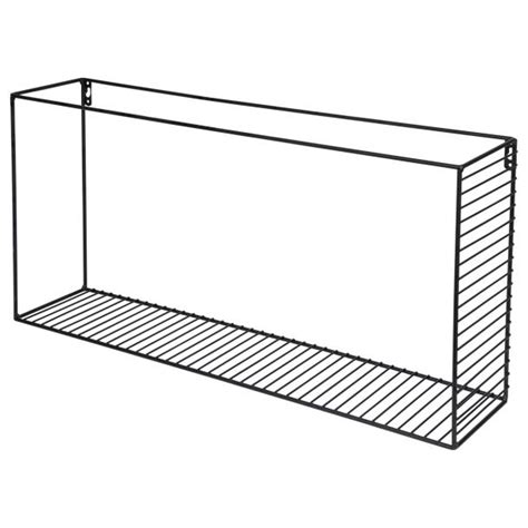 Wandkubus Lijnen Mat Zwart X X Cm Duraline