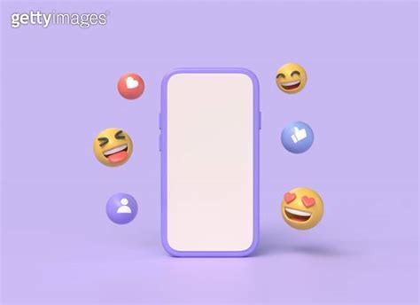 D Mobile Phone Thumbs Up And Heart Icons The Concept Of