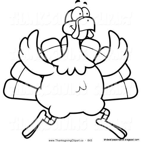 black and white happy thanksgiving clipart - Clipground