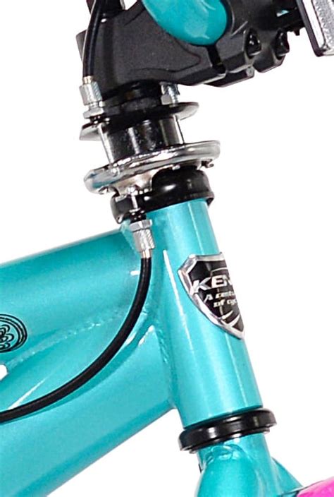 Kent 20" Girls BMX Bike, Trouble, Aqua/Black/Pink - Walmart.com