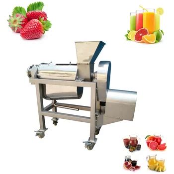 Industrial Stainless Steel Mango Pulper Fruit Pulp Juice Making