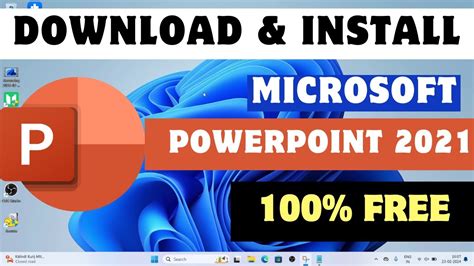 How To Download And Install Microsoft Powerpoint 2021 100 Free