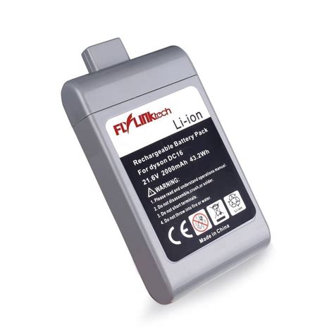 Flylinktech Replacement Dc Battery V Mah Battery Pack For