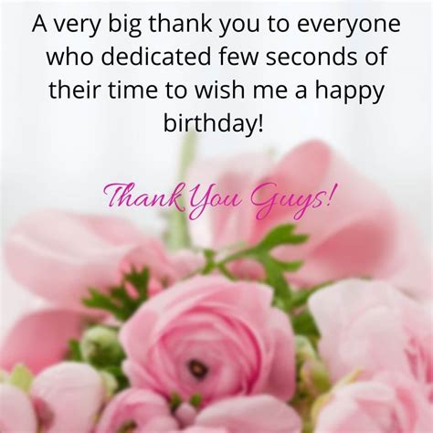 Birthday Wish Thanks Reply Status Beautiful Quotes