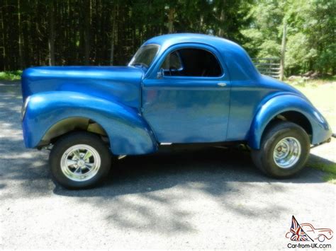 1941 Willys Coupe Gasser Rare 4 Speed Blown Sbc