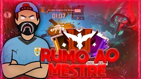 FREE FIRE AO VIVO TIRARAM OS HACKER JOGANDO RUMO AO MESTRE TREINO