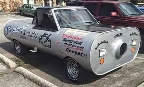 The Muffler Mobile : r/WhereTheWeirdCarsAre