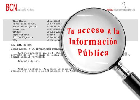 Ley De Transparencia Becker Abogados Chile