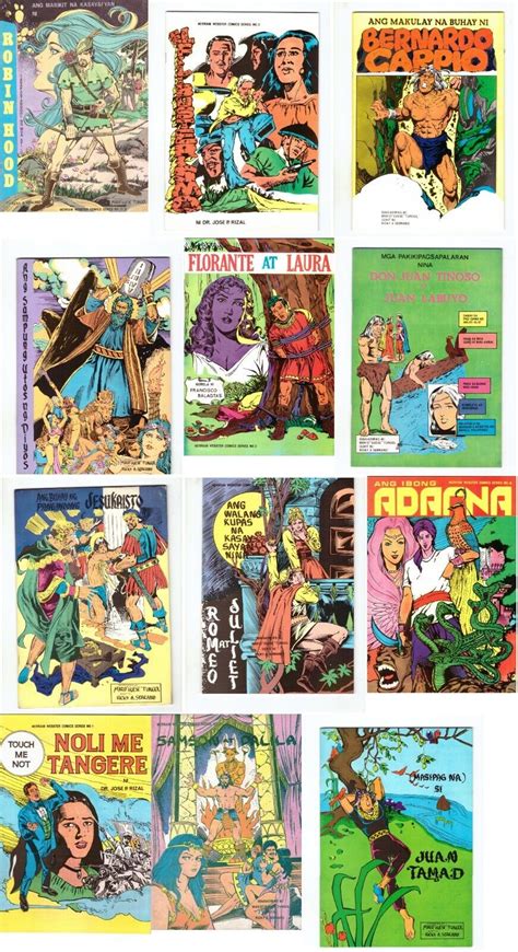 Pcs Lot Classic Komiks Comics In Tagalog By Merriam Webster