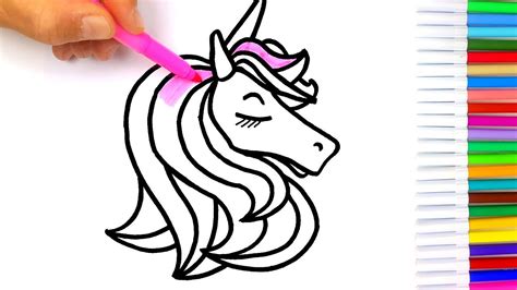 Disegno unicorno facile disegni per i più piccoli YouTube