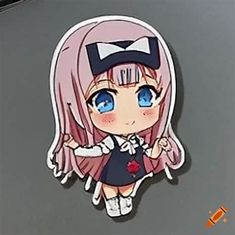 Cute Chibi Chika Fujiwara Sticker On Craiyon