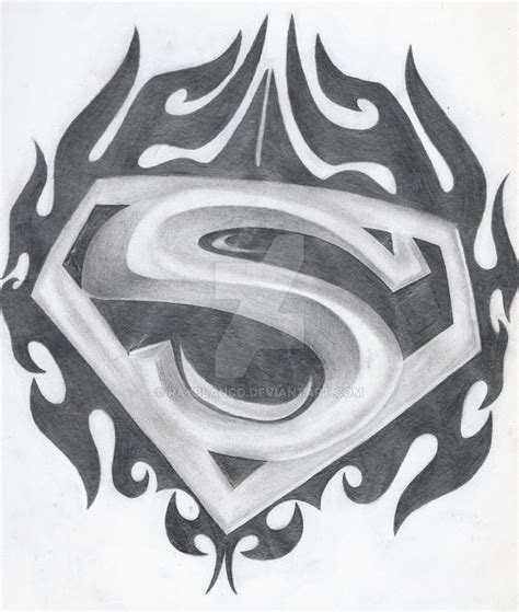 Superman Symbol Drawing at PaintingValley.com | Explore collection of Superman Symbol Drawing