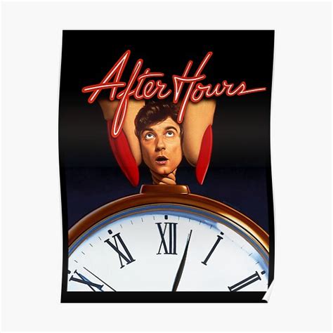 "After Hours Movie" Poster for Sale by Dahliaivyz | Redbubble