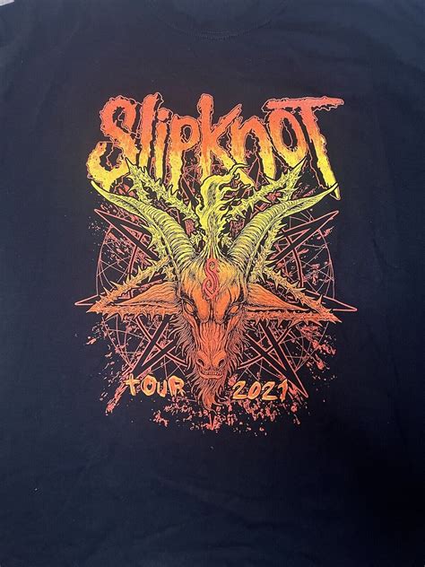 Slipknot Knotfest Roadshow 2021 Tour T Shirt Size XL Gem