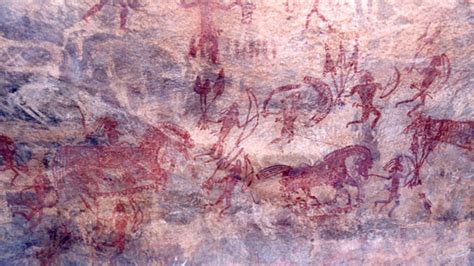 The Mesolithic Paintings Evolved Drastically Depicting Cultural Life