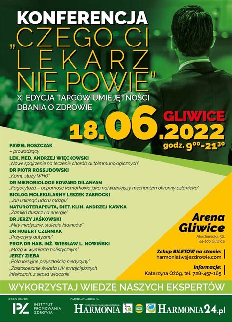 Konferencja Czego ci lekarz nie powie Pełnia Zdrowia