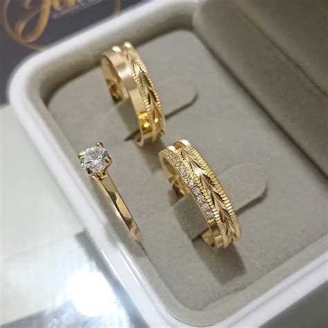 Joias Banhada A Ouro - Alianças Banhadas a Ouro 18k - Jesse Alianças & Joias