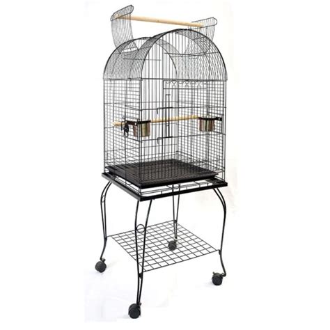 Parrot Cage on Stand (51 x 49 x 95cm) – Shop Playpens