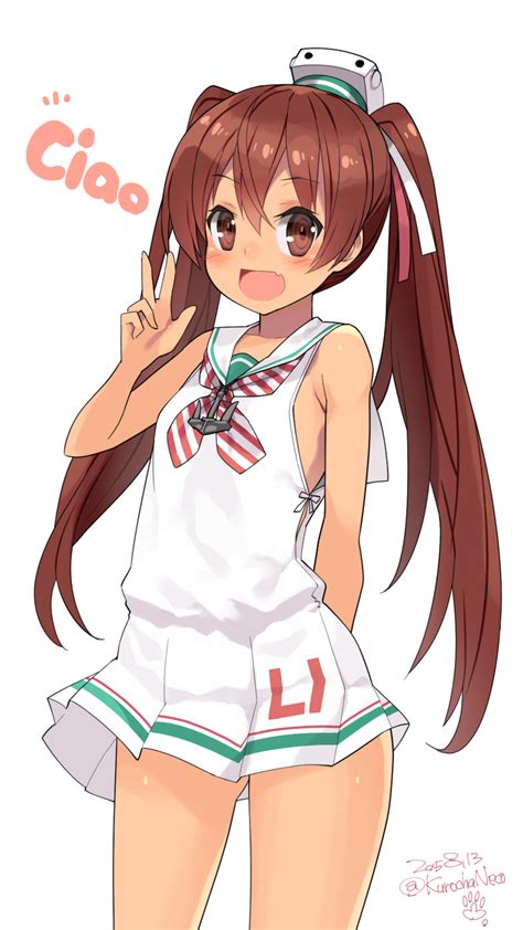 Libeccio Kantai Collection Drawn By Kuro Chairo No Neko Danbooru