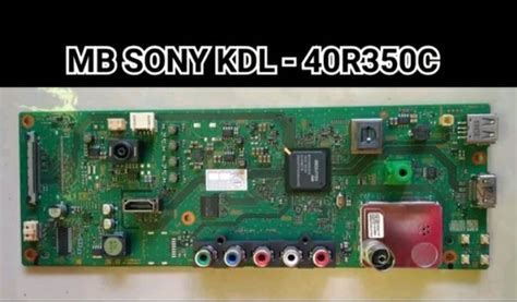 Jual Mainboard Tv Sony Kdl R R C Di Lapak Mega Eltro Bukalapak