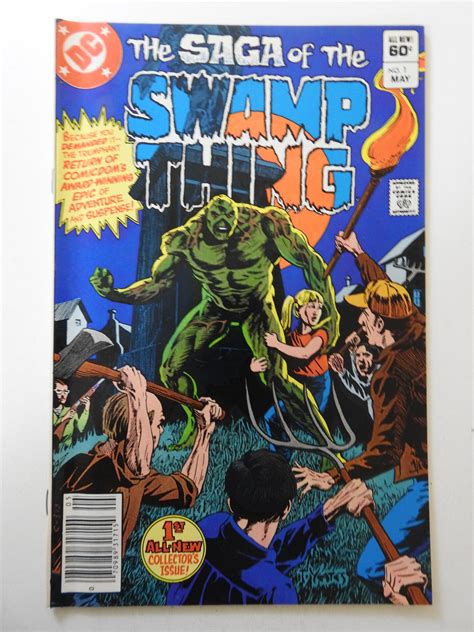 The Saga Of Swamp Thing Newsstand Edition Fn Vf Condition