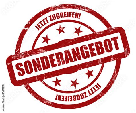 Sternen STempel Rot Rt SONDERANGEBOT Stockfotos Und Lizenzfreie