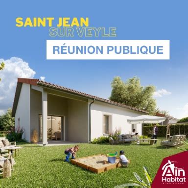 St Jean Sur Veyle R Union D Information Ain Habitat