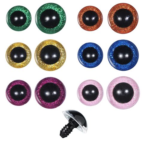 Buy Harrycle 120 Pieces 12 Mm And 20 Mm Safety Eyes Stuffed Animal Eyes