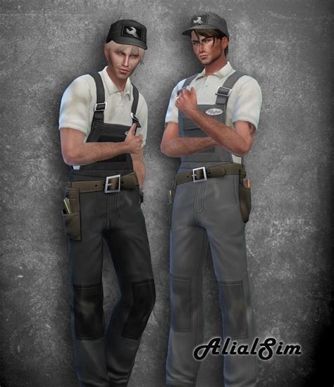 Repairman Outfit Recolor | Mechanic clothes, Repairman clothes, Outfits