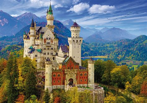 Explore The Stunning Neuschwanstein Castle With This Traditional Jigsaw