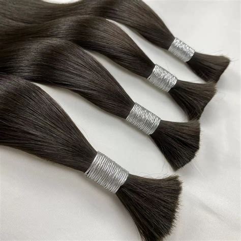 Luxury Virgin Raw Human Hair Bulk Factory Supplier Remi Cuticle Aligned