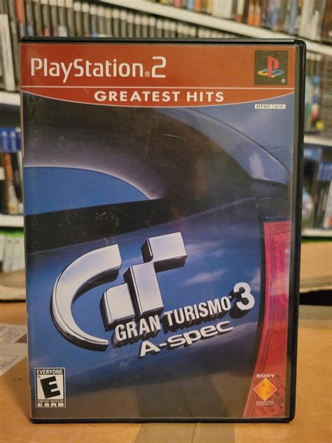 Gran Turismo 3 Greatest Hits Item Box And Manual Playstation 2