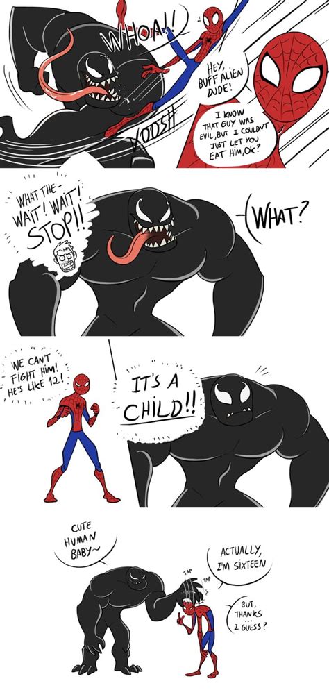 Tom Hardys Venom Meets Tom Hollands Spider Man By Gabitzart Movie And Tv Marvel Avengers