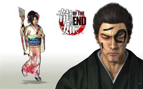 Ryu Ga Gotoku Of The End Kiryu Kazuma Haruka Sawamura Minitokyo