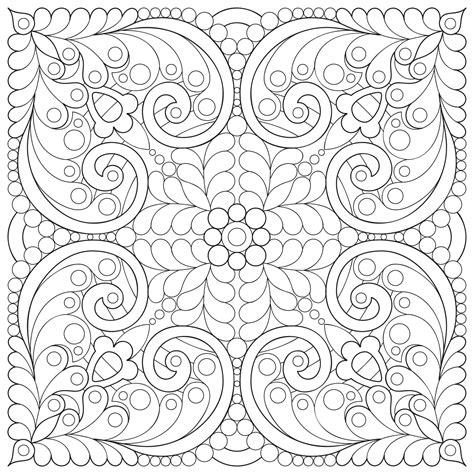 Line pattern design. Black and white vector illustrations. Coloring ...