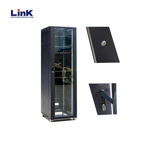 19 Inch Combined Glass Door Server Rack Intelligent Network Rack