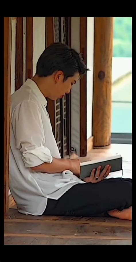 Namjoon Reading Book