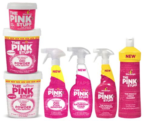 Review And Giveaway Cult Cleaning Products The Pink Stuff Finally