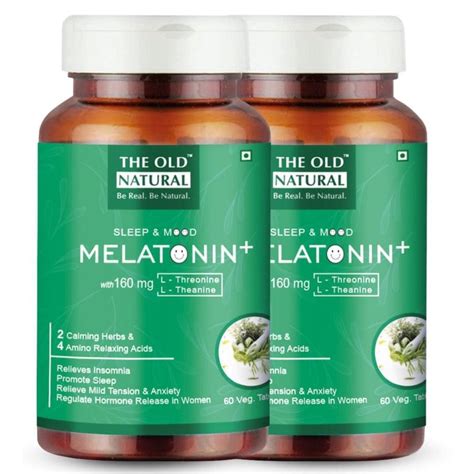 Buy Melatonin Sleeping Pills for Deep Sleep Online at The Old Natural