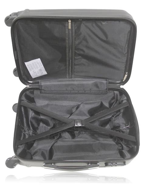 Hero Valise Cabine Abs Gomera Cm Roues Noir Kiabi Nu