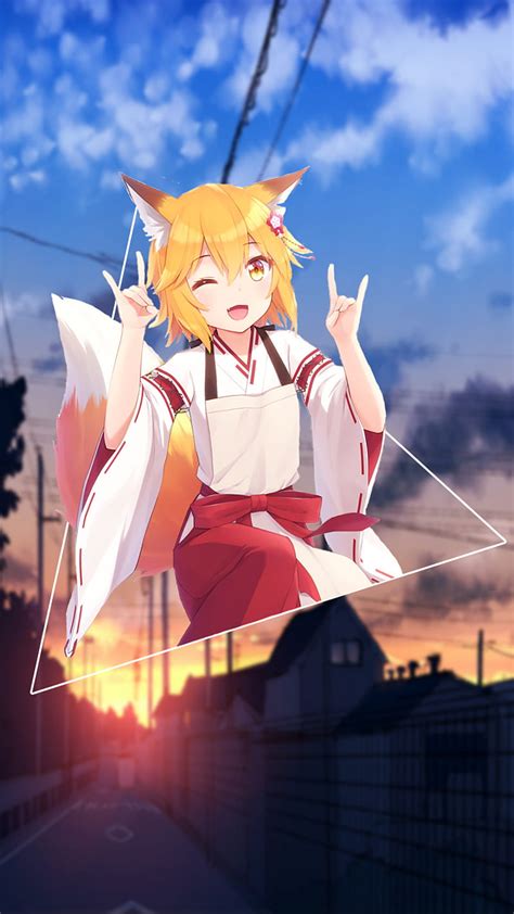 Senko Anime Cute Kawaii Kitsune Senko San Sewayaki Sneko Hd