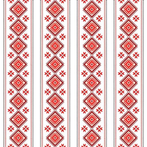 Premium Vector Ukraine Embroidery Seamless Pattern Floral