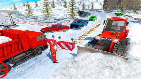 Snow Excavator Truck Driving Simulator Game Grand Snow Excavator